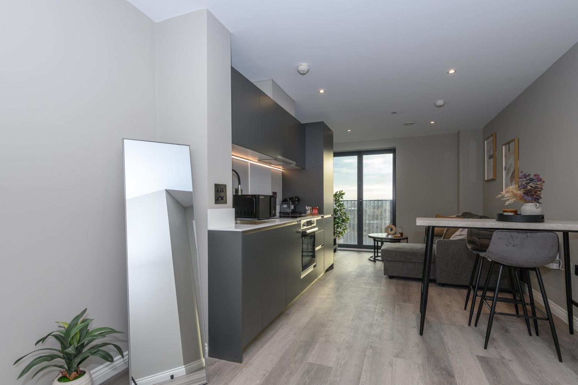 Superior 1 Bed Apartment By Leeds Train Staiton Bagian luar foto